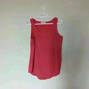 Ricki's. Sleeveless thank Blouse, Red, Size  M
